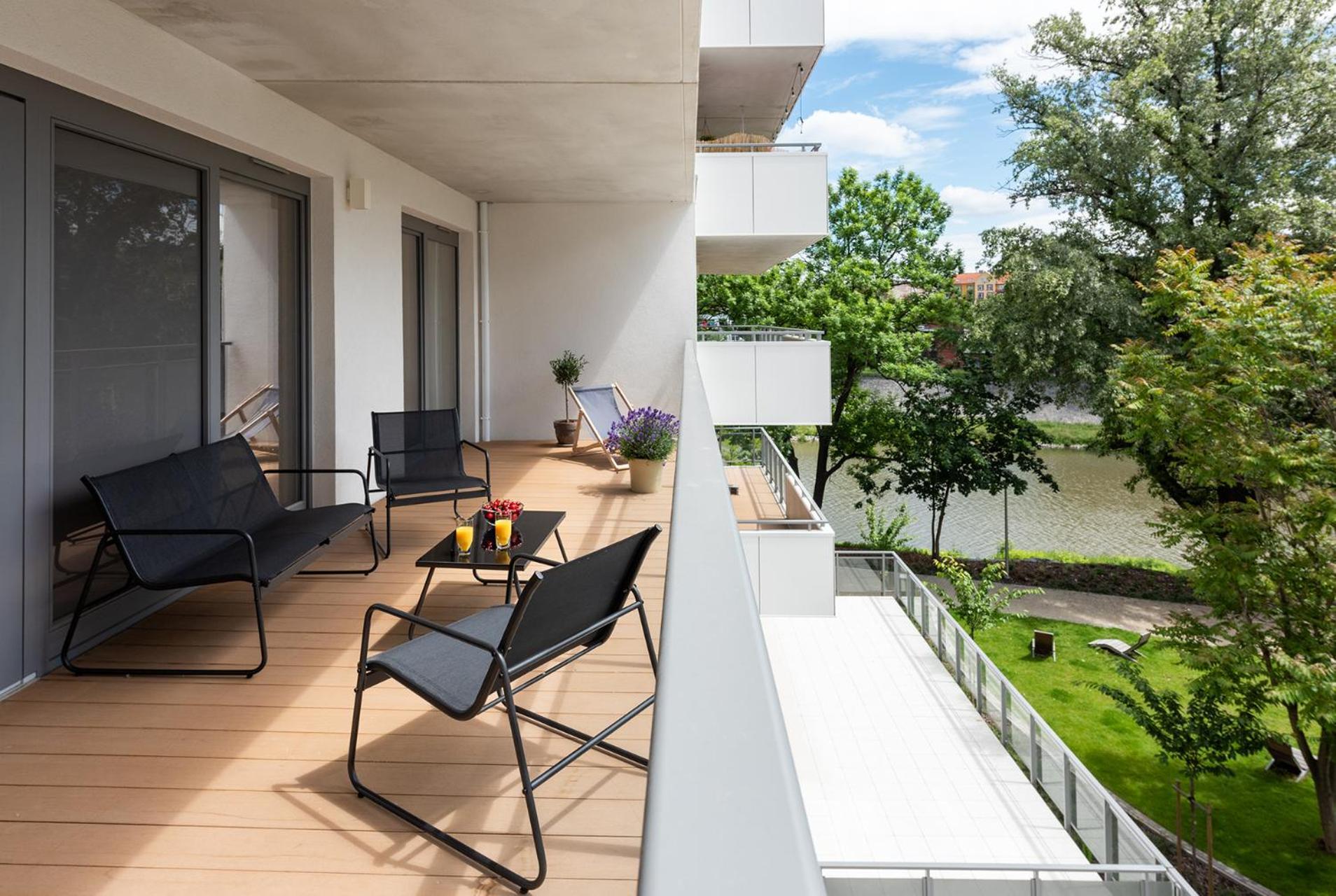 Apartamenty-wroc River Point Apartment Breslau